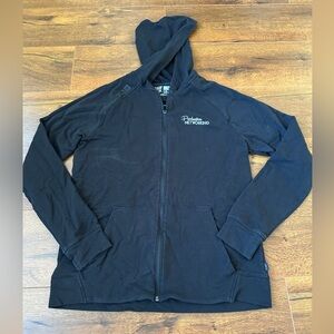 5.11 Tactical Black Jacket Hoodie Full Zip Mens Medium Casual Lightweight Active